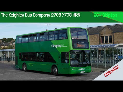 *Euro II survivor!* The Keighley Bus Company Volvo B7TL Plaxton President 2708 (Y708 HRN)- Route 66