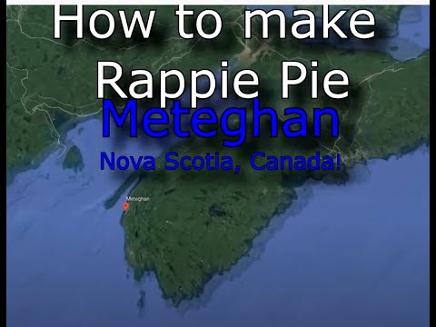 HowToMakeRAPPIE PIE 2020 Acadian Style