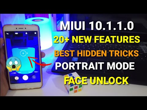 Redmi Note 4 miui 10.1.1.0 Stable update | 20 new features hidden tips and tricks | Portrait mode Video