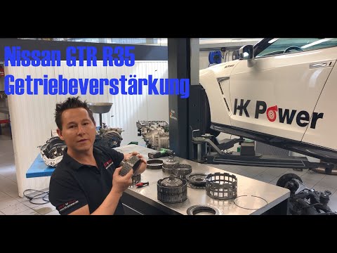 Nissan GTR R35 Getriebeaufbau Stufe 1 by HK-Power