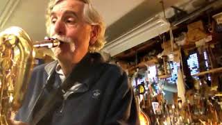 Video thumbnail for Yamaha YBS-52 Bari sax #1068 demo by Steve Gray