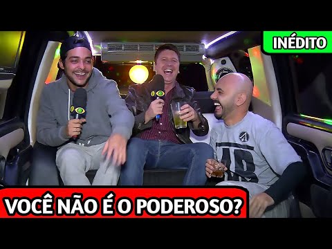 EDU, ZUKERMAN E ALFINETE ENCHERAM A CARA E FICARAM MUITO LOUCOS