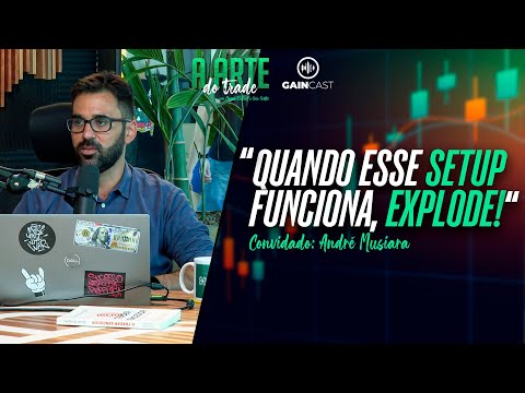 Aula de análise técnica, gráfico de 2 minutos e médias móveis para o trader