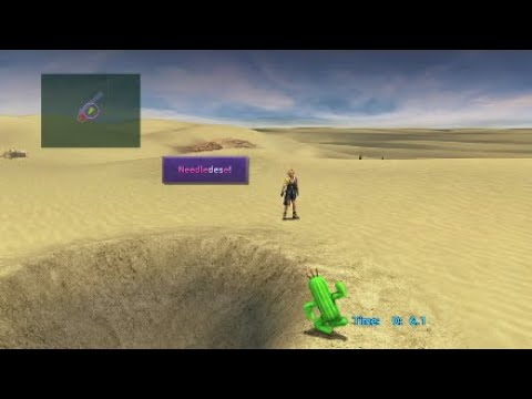 Final Fantasy X HD:Cactuar Village Sidequest.