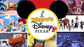 CAN YOU FIND THE DISNEY PIXAR MOVIE CHARACTERS!?! | Where's Waldo/ Wally? | Fitness Challenge