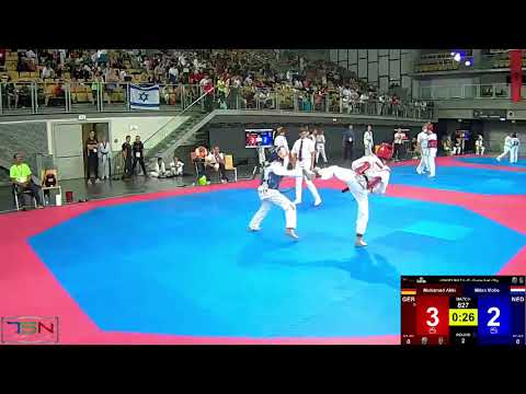 827  Milan Molle, NED vs  Mohamed Akki, GER 4 3