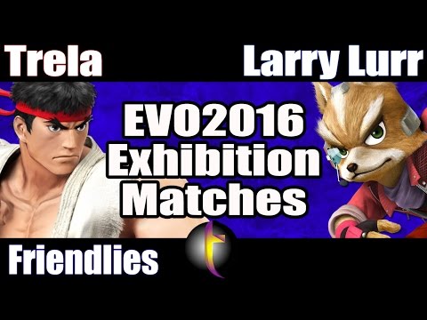 EVO 2016: SSB Wii U - Friendlies - Trela vs Larry Lurr