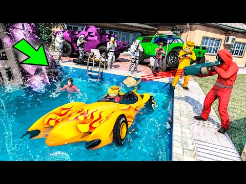 TODOS CONTRA MI PERO ENCUENTRO UN LUGAR DONDE SOY INVENCIBLE!! - GTA 5 ONLINE