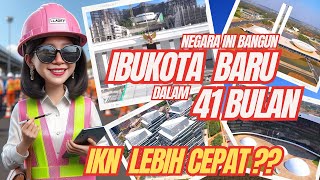 IBUKOTA INI DIBANGUN DALAM 41 BULAN ‼️ #ibukotabaru #ikn #proyek #konstruksi #nusantara #brasilia