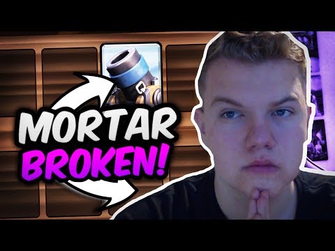THIS MORTAR DECK IS BROKEN! 3.0 Mortar Tornado Cycle Deck LIVE Ladder Gameplay - Clash Royale