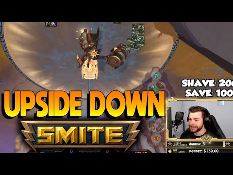 SOMEONE GAVE ME 100 DOLLARS TO FLIP MY SCREEN UPSIDE DOWN... - Masters Ranked Duel - SMITE