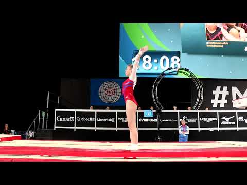 Maria Paseka - Vault, Russia - Official Podium Training - 2017 World Championships