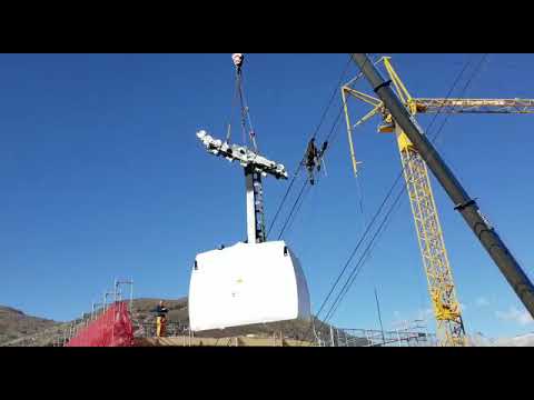 Die neuen Kabinen kommen nach Staldenried