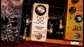 Video thumbnail for Tsakalis AudioWorks Molecular Boost and MultiCab MKIII Demos | NAMM 2020 by Premier Guitar