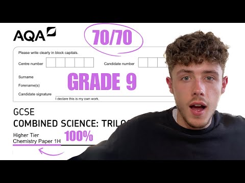 GCSE Chemistry AQA Paper 1 Higher Combined Science in 30 Minutes! | How to get a Grade 9.