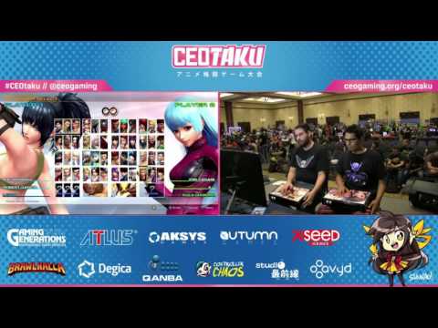 CEOTAKU 2016 KOF14 Top 8 - GC EGN El Rosa vs ViolentKain