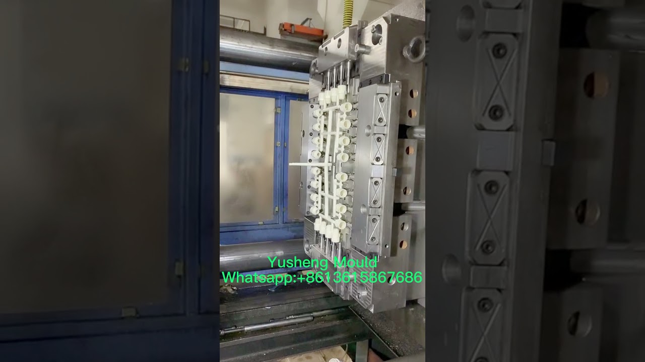 PVC pipe fitting mold/ 24cavity 20mm male coupling fitting mould