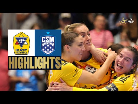 Ikast Håndbold 🆚 CSM Bucuresti | Round 1 | EHF Champions League Women 2025/26