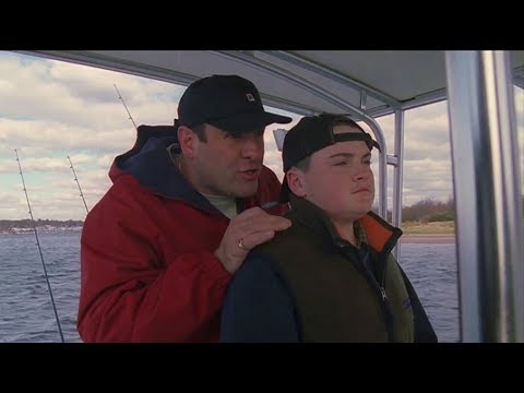 Tony Tries To Get Closer To A.J - The Sopranos HD