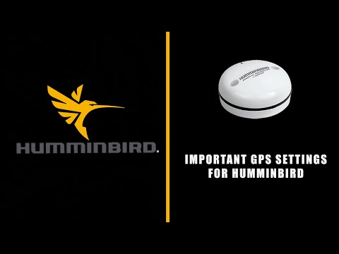 Important GPS Setting For Your Humminbird Unit
