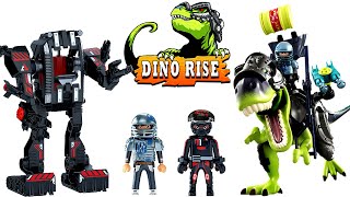 Dino Rise unboxing T-Rex dinosaur Battle of The Giants 70624 Playmobil NEW 2021