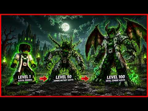 1000 HARI AKU DI ADOPSI JADI ZOMBIE DAJJAL LVL 100 VS ROBBI KENAPA NYAK MINECRAFT ! SEMUA KALAH !!!