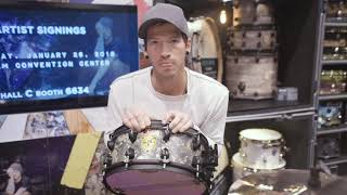 Video thumbnail for Josh Dun and the "Trench" Camo Snare! by SJC Custom Drums
