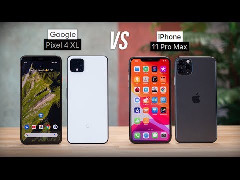 Google Pixel 4 XL vs iPhone 11 Pro Max