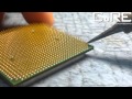 Как восстановить ножки на процессоре. (How to restore pins on the processor ...