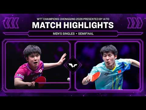 Tomokazu Harimoto vs Wen Ruibo | MS SF | #WTTChongqing 2026  