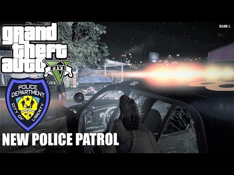 NEW GTA 5 POLICE PATROL UPDATE 0.4.4 LSPDFR EPIC 1ST PERSON VIEW !!!