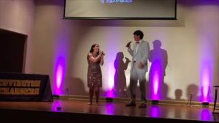 Blake Glass &amp; Anna Rose Smith sing &quot;Over and Over again&quot;