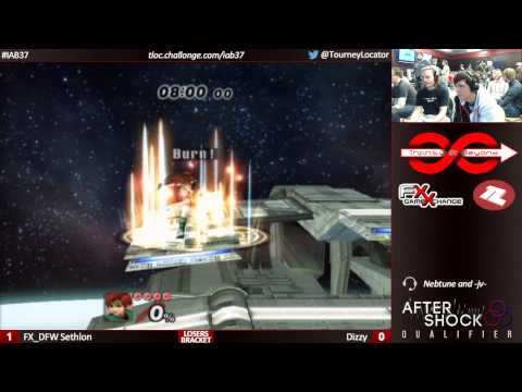 IaB37 - Dizzy (Marth) vs FX_DFW Sethlon (Roy) - Losers Bracket