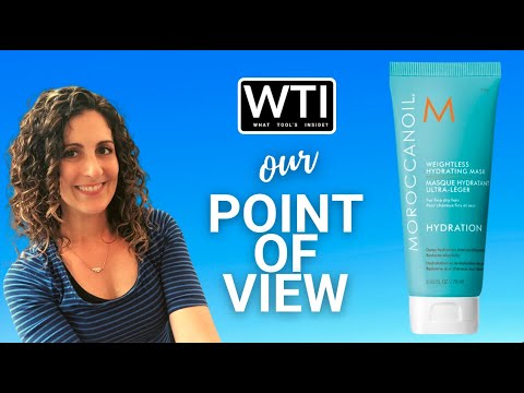 Moroccanoil Weightless Hydrating Hair Masks - WTI product video review