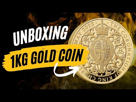 Flipping GORGEOUS! 1KG GOLD COIN Unboxing