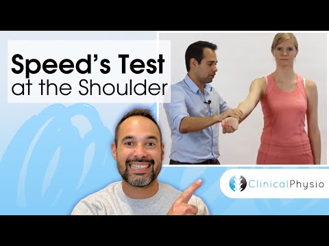 Speed's Test | Clinical Physio