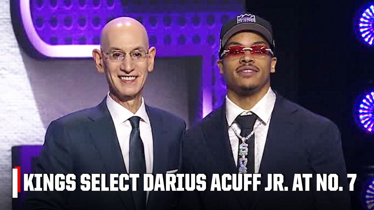 Sacramento Kings pick Darius Acuff Jr. with 7th overall pick | 2026 NBA Draft
