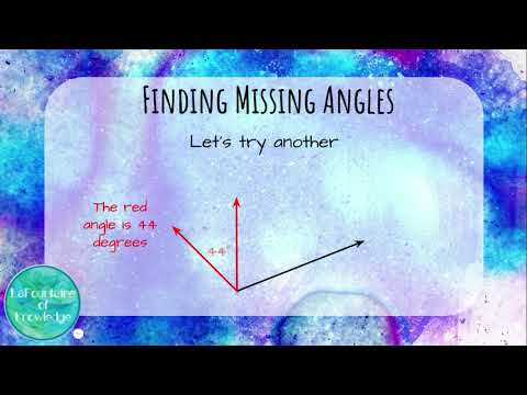 Finding Missing Angle Measures