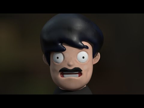 PAK PANU CRYSPYPASTA 3D TIMELAPSE - PAK PANU DI HANTU UPIN AYAM GORENG