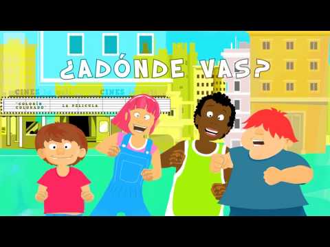 ¿Adónde vas? wh-questions in Spanish. Song to learn questions in Spanish for kids