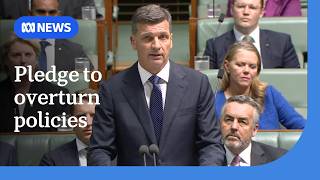 Coalition pledges to overturn Labor's tax changes in Budget Reply | ABC NEWS