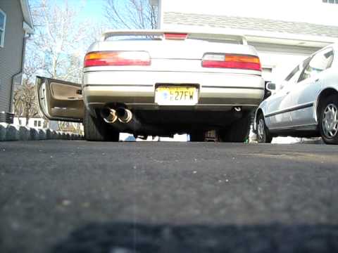 APEXi N1 Dual Catback Exhaust 89-94 Nissan 240sx