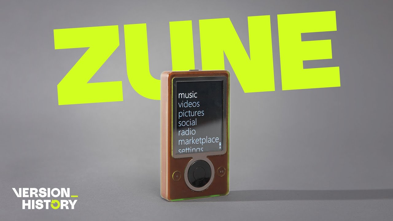 Why the Zune never killed the iPod | Version History
