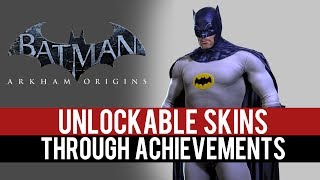 Batman Arkham Origins: Unlockable Skins Through Achievements