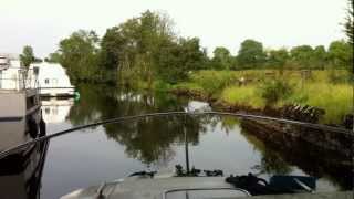 preview picture of video 'River Shannon leaving Leitrim Harbour'