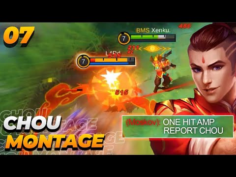 CHOU BEST ONE-HIT HIGHLIGHTS! XENKU CHOU MONTAGE 07- MLBB