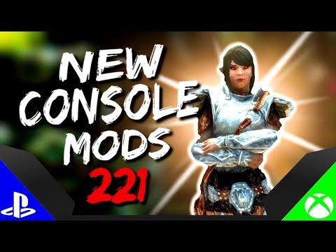 Skyrim Special Edition: ▶️5 BRAND NEW CONSOLE MODS◀️ #221 (PS4/XB1/PC)
