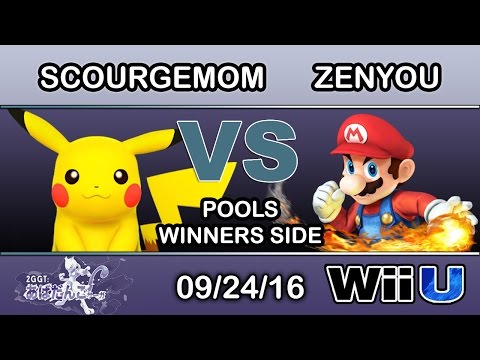 2GGT: Abadango Saga - SCB | scourgemom (Pikachu) Vs. eM | Zenyou (Mario) Pools Winners - Smash Wii U