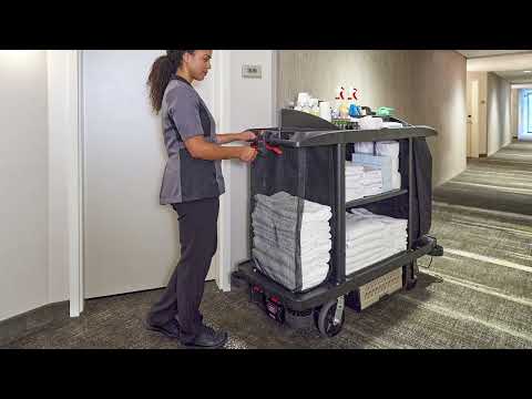 Motorized Kit for Housekeeping Carts | Rubbermaid Commercial