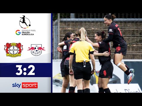 3er-Bayer-Blitzstart im 5-Tore-Kracher! | Bayer 04 Leverkusen - RB Leipzig | HL - Frauen-Bundesliga